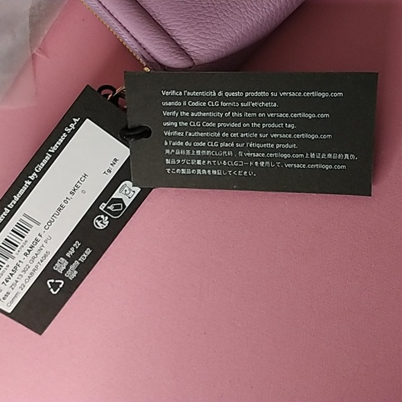 Versace jeans couture New Wallet 4x8 NEW ON BOX - Picture 13 of 15